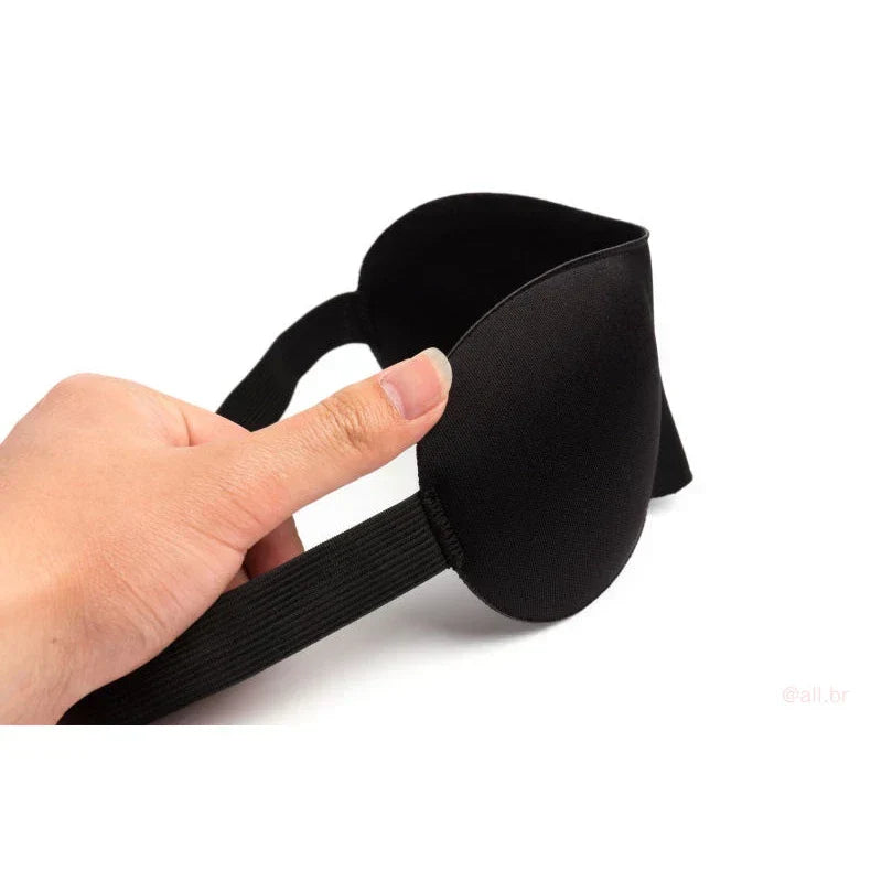 Máscara Ocular 3D Confortável e Opaca