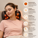 Massageador Shiatsu 8D Vita Mara – Relaxamento para Pescoço, Costas e Pés