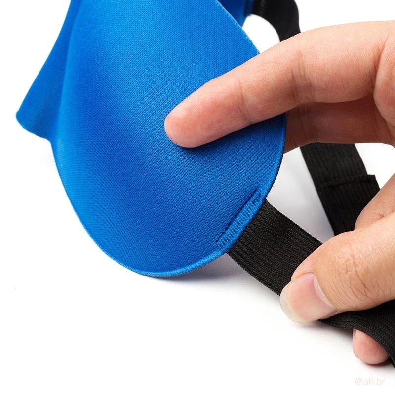Máscara Ocular 3D Confortável e Opaca