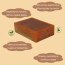 Kit com 3 sabonetes clareadores vegano de Açafrão e Dolomita