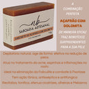 Kit com 3 sabonetes clareadores vegano de Açafrão e Dolomita