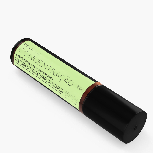 Blend Óleo Essencial Roll On Terapêutico Pronto para Uso Aromaterapia Tropfen- 10 mL