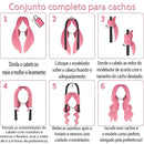 Kit cetim - cabelos alinhados e ondulados sem esforço