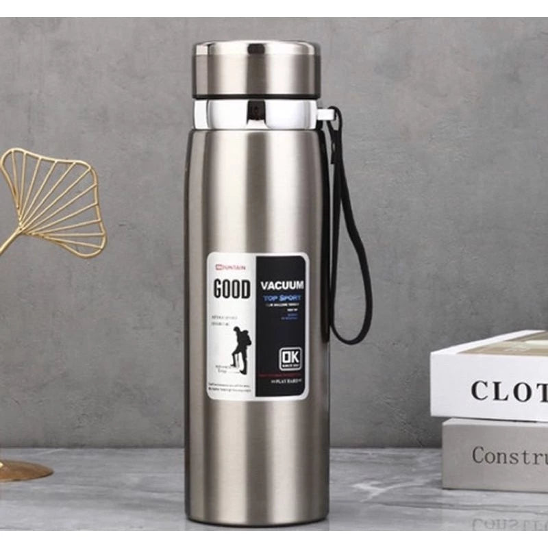 Garrafa Térmica Inox 1 Litro com Infusor – Aço Inoxidável