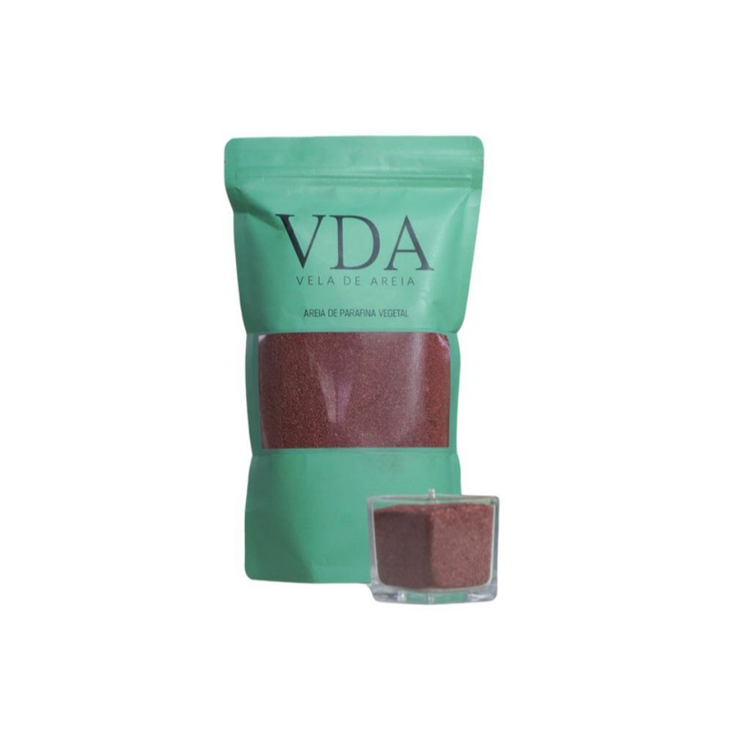 Vela de areia Vela para decoração Decoração casa vela em pó 500 gramas mais 10 pavios