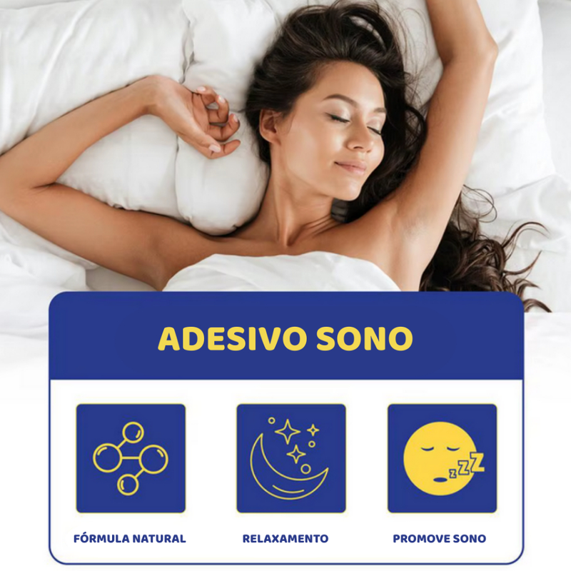 Adesivo Relaxamento Para Sono / Estresse / Irritação / Ansiedade / Com Oleos Essenciais