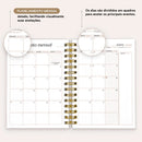 Planner 2026 datado - capa dura