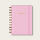 Caderno A5 Pautado - Detalhe em Hotstamp Dourado