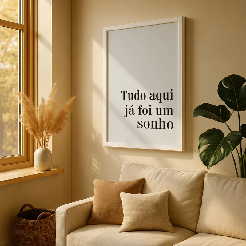 Quadro decorativo e significativo