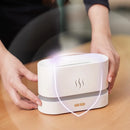 Umidificador de Ar e Difusor de Aroma Efeito Chama 200ml USB