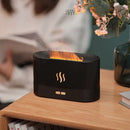 Umidificador de Ar e Difusor de Aroma Efeito Chama 200ml USB