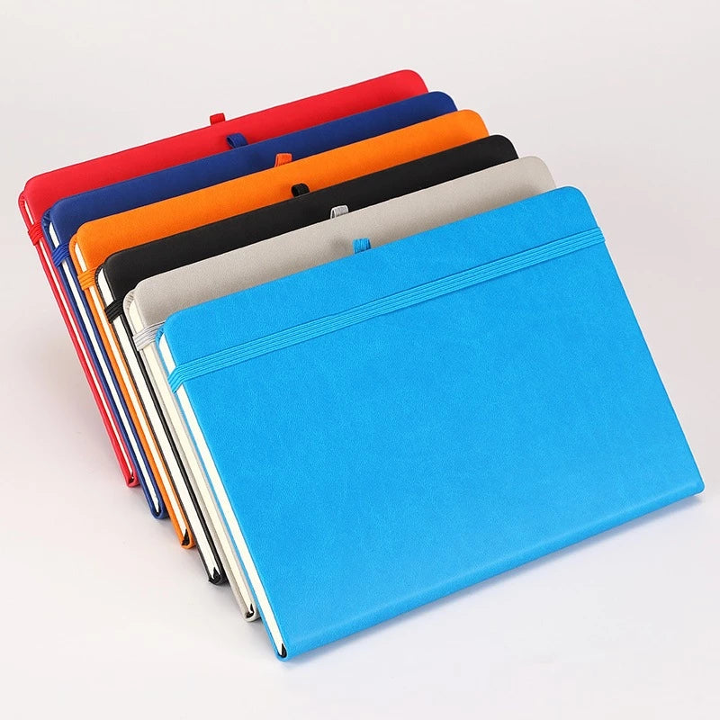 Caderneta sem pauta - A5 - Couro sintético