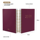 Planner 2026 datado - capa dura