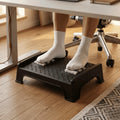 Descanso ergonômico para os pés com efeito relaxante - Trabalhando com paz