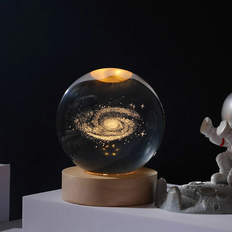 Luminária Decorativa Espacial 3D