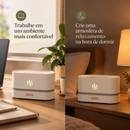 Umidificador de Ar e Difusor de Aroma Efeito Chama 200ml USB