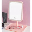 Espelho de Mesa com Luz LED – Redondo ou Quadrado