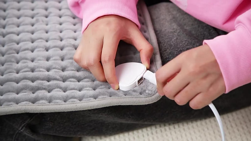 Almofadas De Aquecimento Elétricas Para Costas , Abdômen , Ombros , Joelhos , Braços E Pernas , Alívio Da Dor , Fisioter