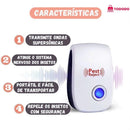 Repelente Eletrônico Antimosquitos, Baratas, Ratos e Pernilongos